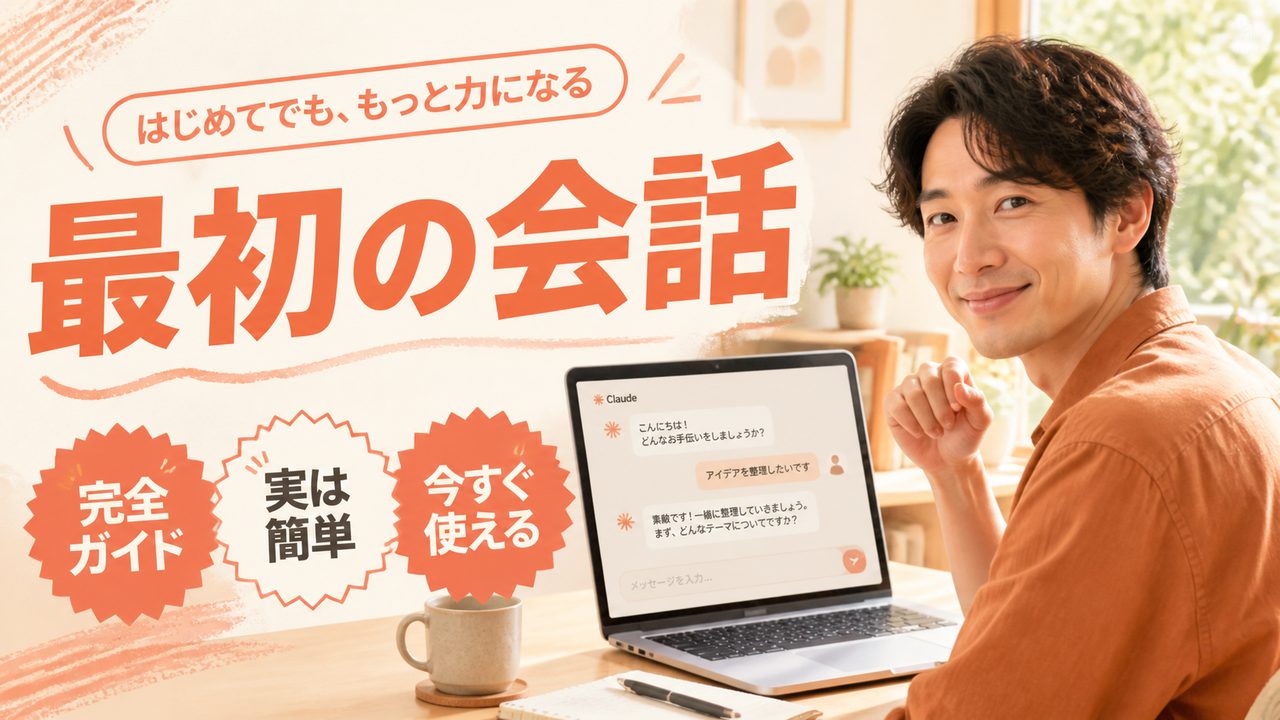 最初の会話