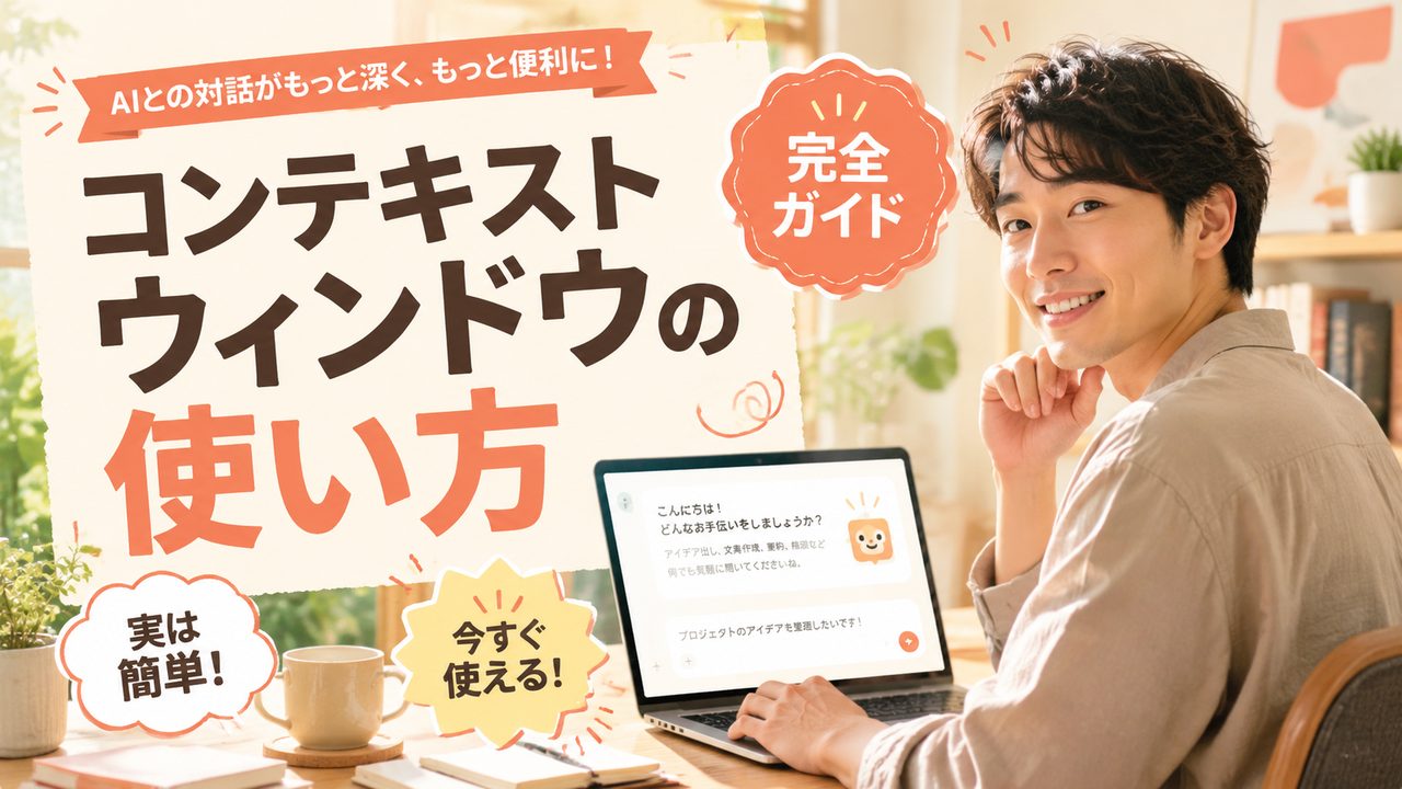 コンテキストウィンドウの使い方