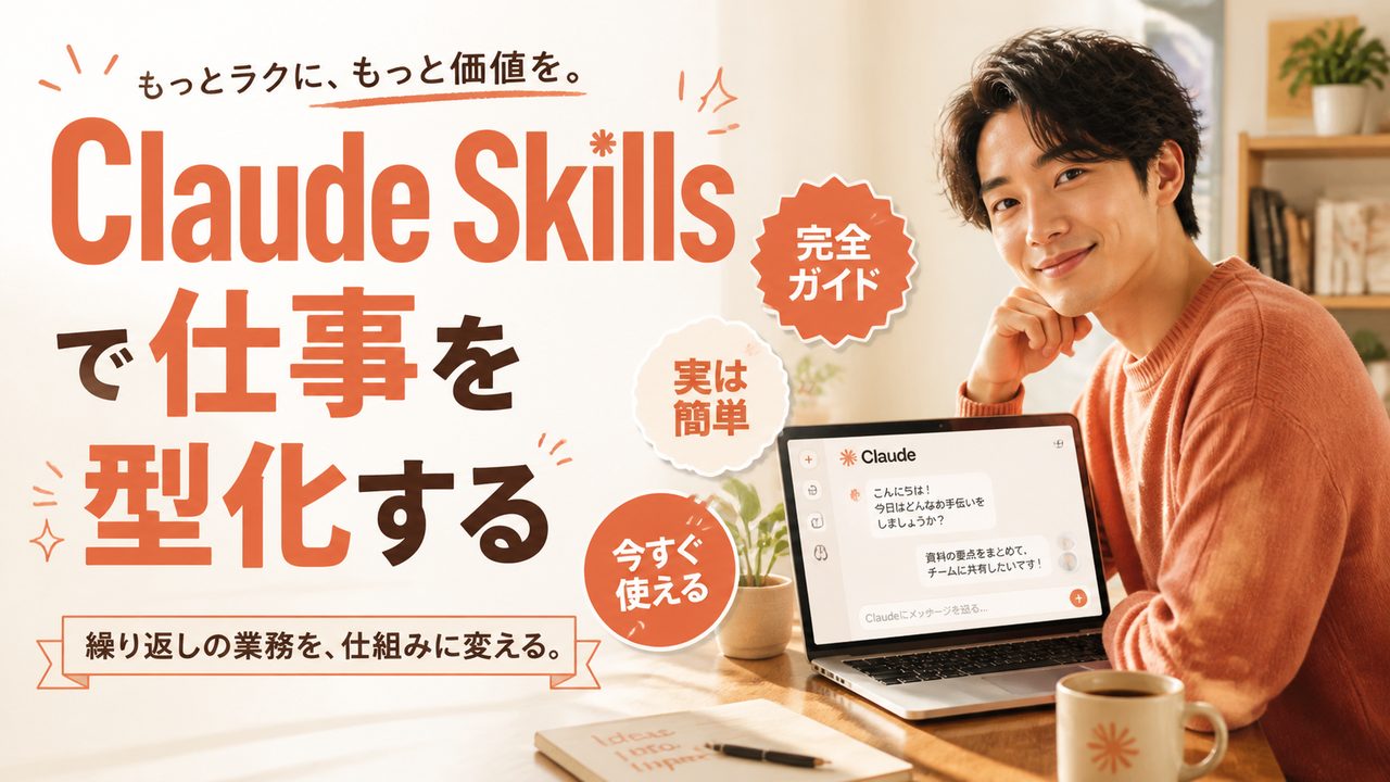 Claude Skills で仕事を型化する