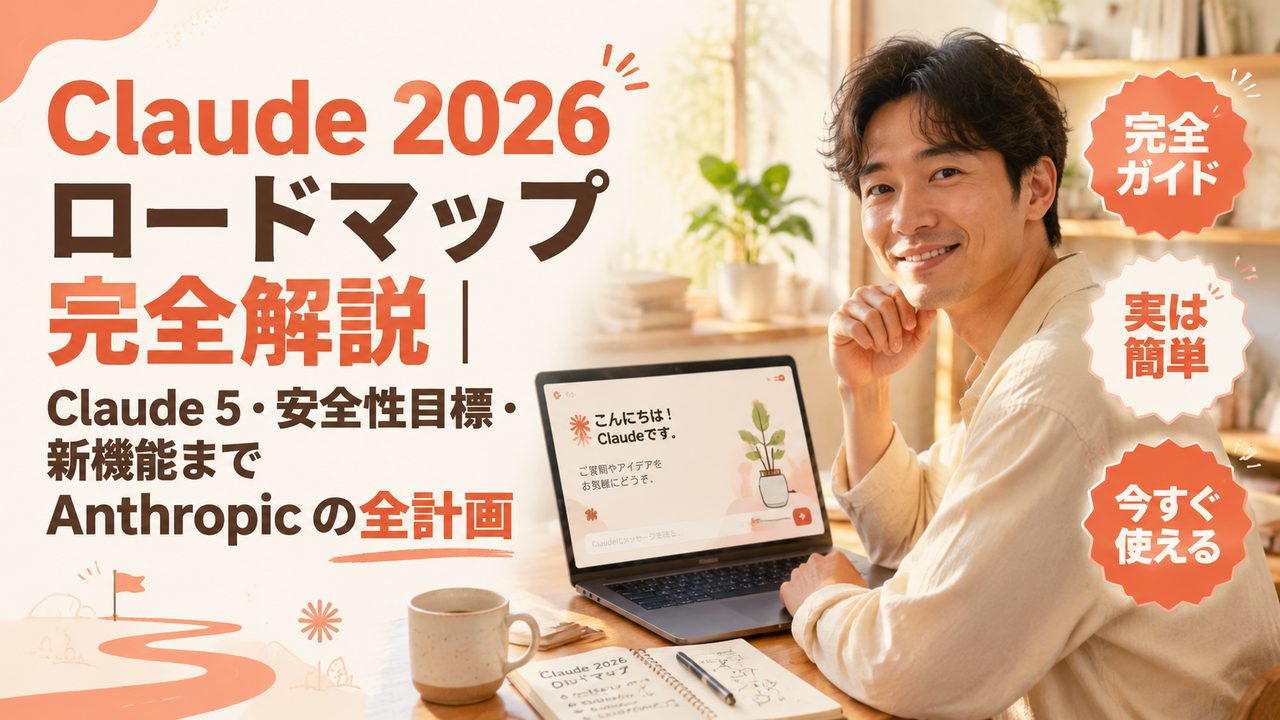 Claude 2026 ロードマップ｜Claude 5・安全性目標と新機能を解説